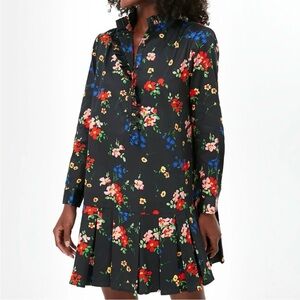 Tuckernuck After Light Amaryllis Tate Dress Black Floral